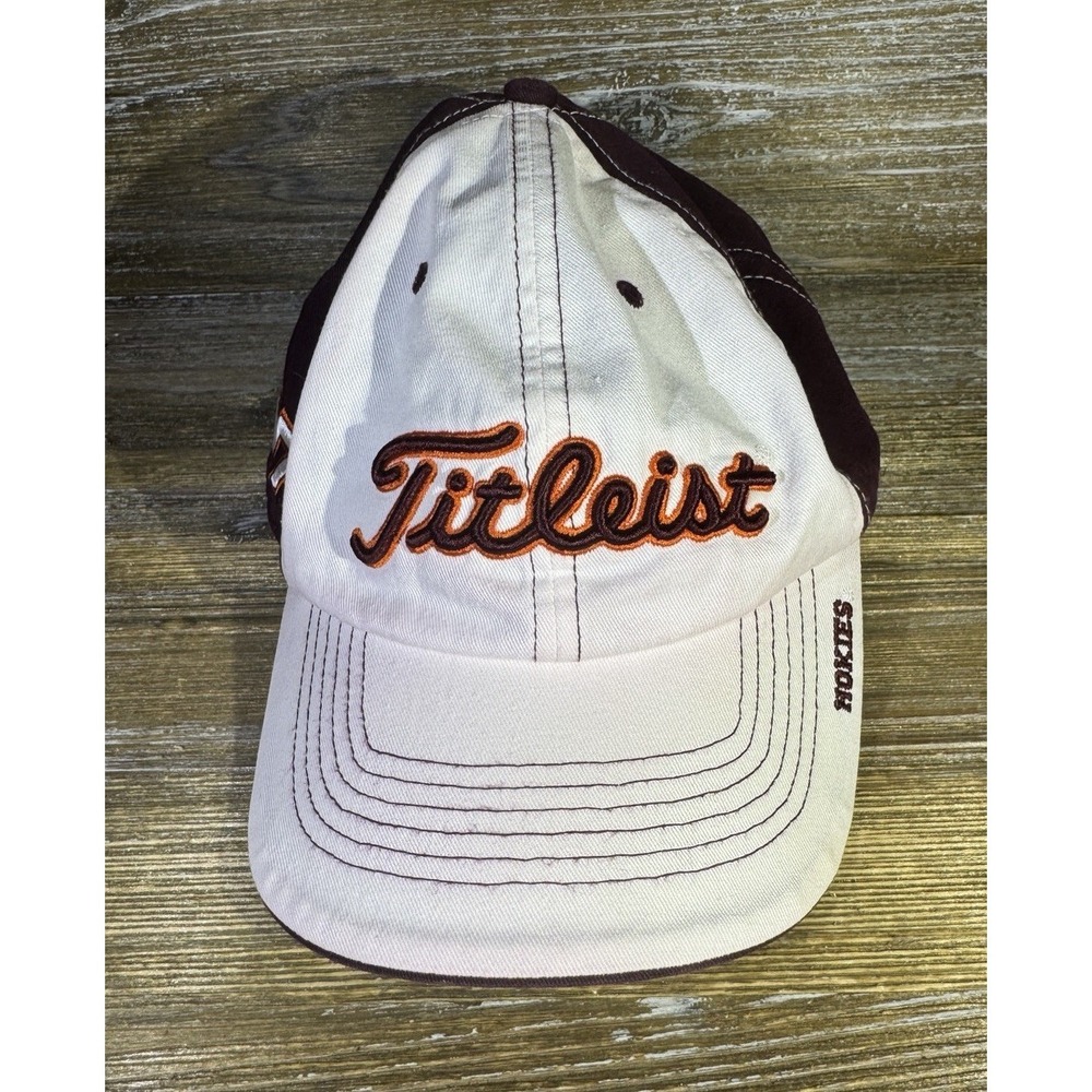 Titleist x '47 Brand Virginia Tech Hokies Golf Hat Adjustable Maroon Strapback